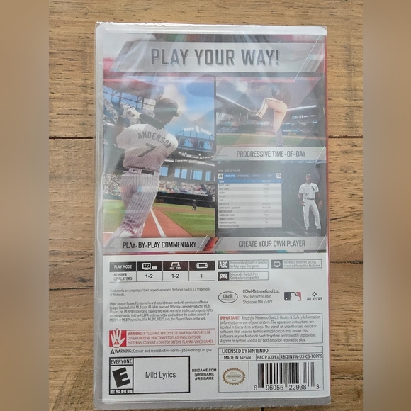 RBI 21 Baseball Nintendo Switch Game - Picture 2 of 3